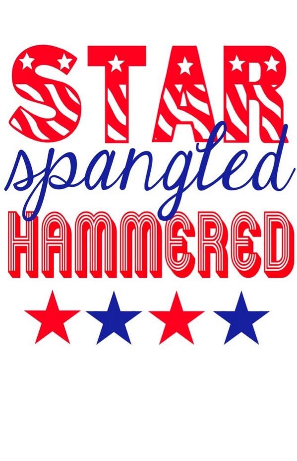 USAFirstFreedom's tweet photo. Retweet if you're getting Star Spangled Hammered tonight http://t.co/Qbo4poKkBL