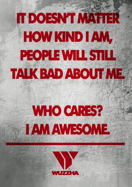 Morning Wuzz! Have a nice day! Who cares? #WZHRULES #WALLPAPER