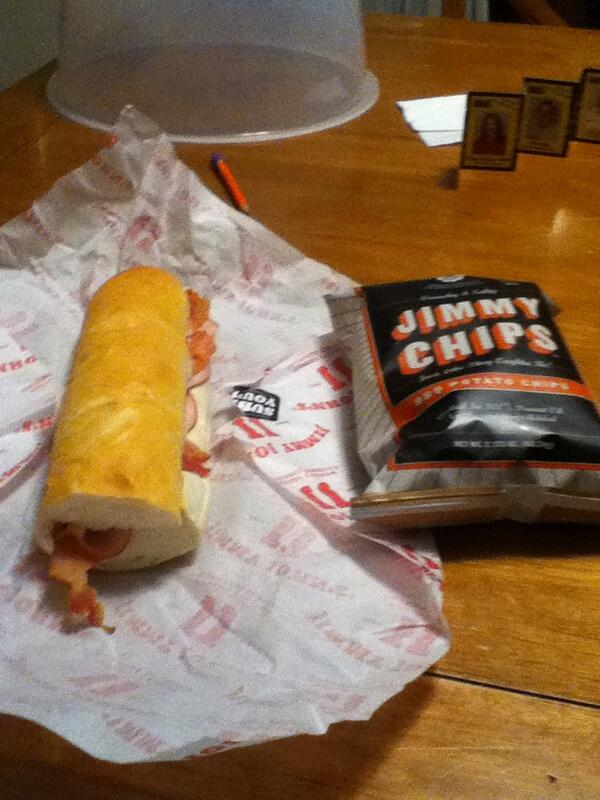 PostelDaniel's tweet image. Nothing like jimmy johns at 11:30