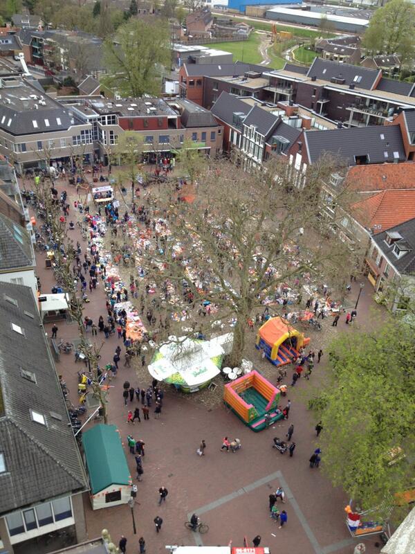 Ook de kerktoren kan beklommen worden