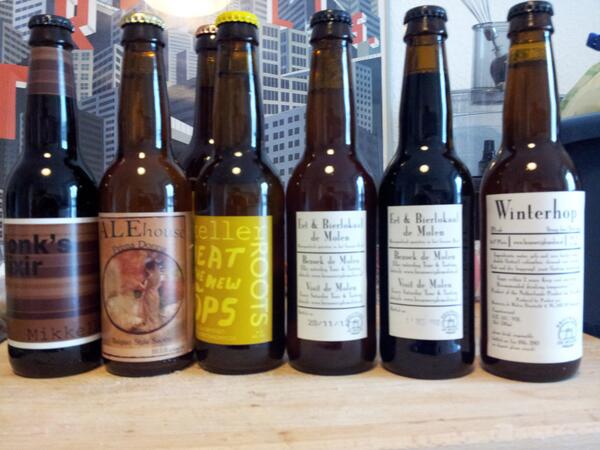 bjornschmidt's tweet photo. @paulfritze today's line up. Need to do a beer tasting soon http://t.co/7g3IYU1QEd