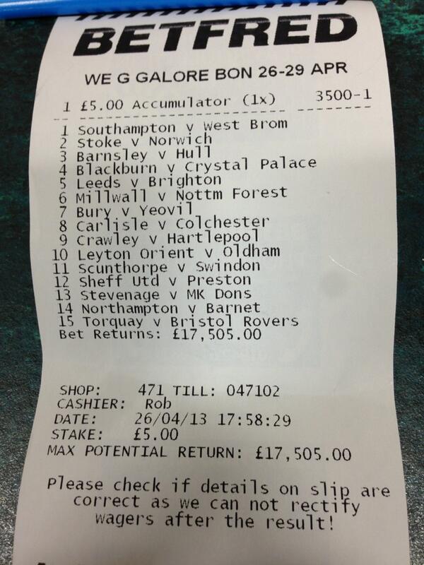 Footy Accumulators tweet media