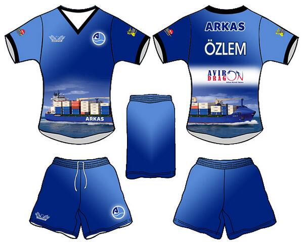 Dragon Festivali'nde Anka Sport'u tercih eden Arkas'ın takım forması: