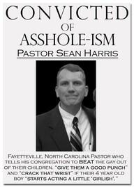 will_lickitt's tweet photo. @Pastor_Sean Sean, with all the hatred in your heart, you're the perfect spokesman for Jesus. NOT. #EatShitAndDie http://t.co/p2gAE6upgJ