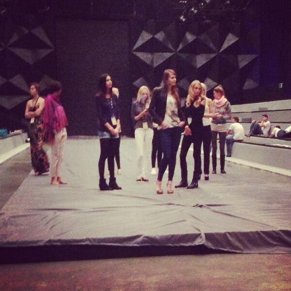 MarcBlacha's tweet photo. Rehearsing fashion shows with flirty models. Life could be worse. @ffwddxb. #FashionForward. http://t.co/k6Gery5ds9