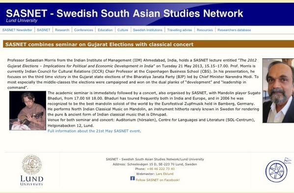 dineshdasa1's tweet photo. So Victory of @narendramodi In #Guj2012 Has Become An Topic Of Academic Discussion Even In Abroad. @sureshnakhua http://t.co/05TelSzaMM