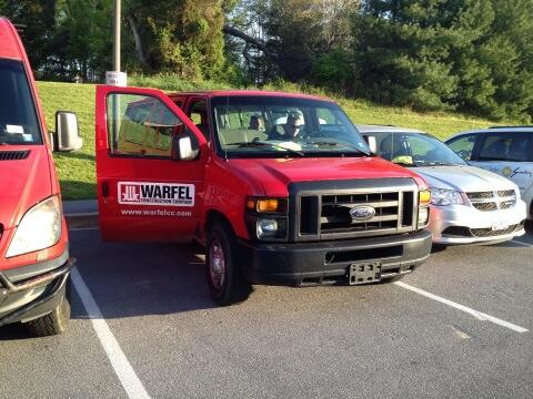 GVKthree's tweet photo. @WarfelCC Van 2 gearing up to start the 3rd leg of the #americanodyssey run. Gettsyburg to D.C. In 26 hours http://t.co/51KM9ksdam