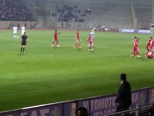 mbostancioglu's tweet photo. 1-0 http://t.co/EVIt5lAsKm