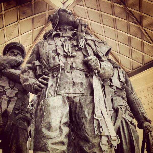Another photo from memorial earlier today #bombercommandmemorial