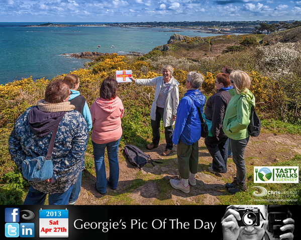 #LoveGuernsey Went on a Visit Guernsey Tasty Walk today with Annette Henry Highly recommend! #funandinformative