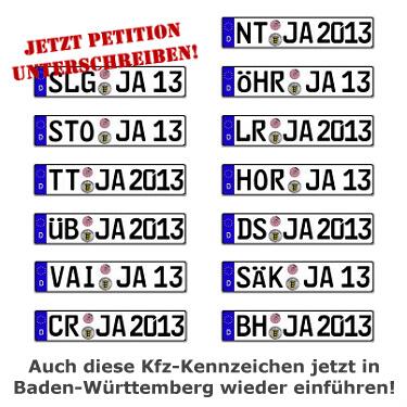 j_giesel's tweet photo. Petition für Einführung weiterer Altkennzeichen in Baden-Württemberg noch bis Mitte Mai: https://t.co/bmCts2SDYa http://t.co/1rwM6OGWyH