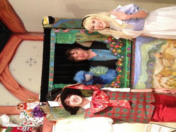 Alice and the Mad Hatter would like to thank Humble Pie Puppet Show for an amazing day! Back for more shows in may!