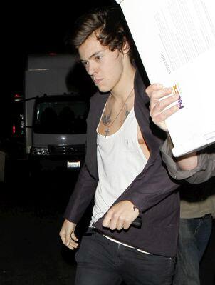 TacoBaeQueen's tweet image. Harry Styles arriving at Rod Stewart’s concert! April 26 #8