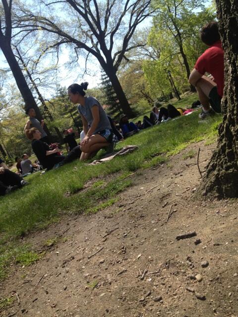 ROSESplease's tweet image. #zaxfit in Central Park ! #fitness #workoutstruggles #summertimesooncome