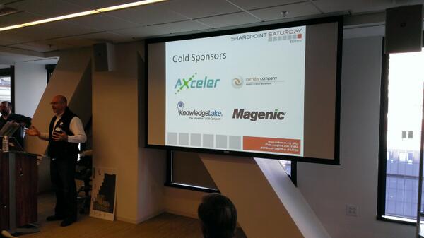 talbott's tweet image. #spsbos gold sponsor #CorridorCompany @RussECM at @SPSBoston keynote
