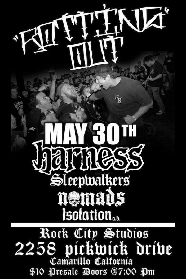 Hey we got added to this show! May 30th at Rock City with <a href="/RottingOut/">ROTTING OUT</a> @SLEEPWALKERShc Nomads and Isolation AD.