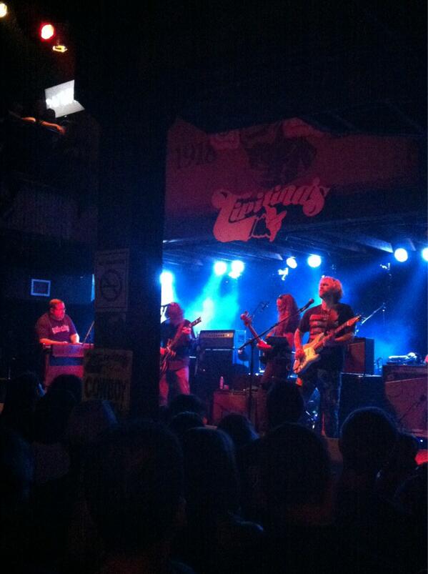 yonstarr's tweet image. Anders and company throwing it down at Tip's last night. #crowdfrenzy