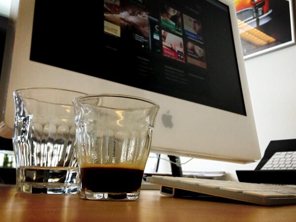 Welverdiend kopje koffie na effectieve dag werken. #CoffeeUnique v1.0 is bijna af!