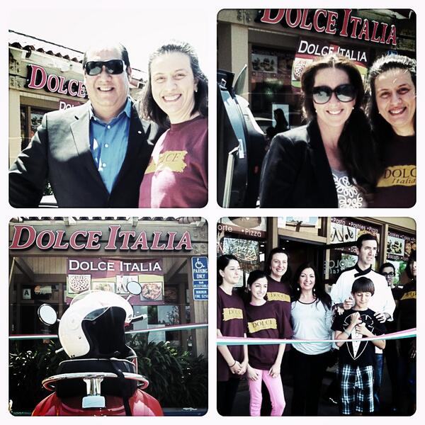 BelliniEvents1's tweet image. Congrats to Dolce Italia on their official grand opening and ribbon cutting ceremony! San Diego is lucky to have you