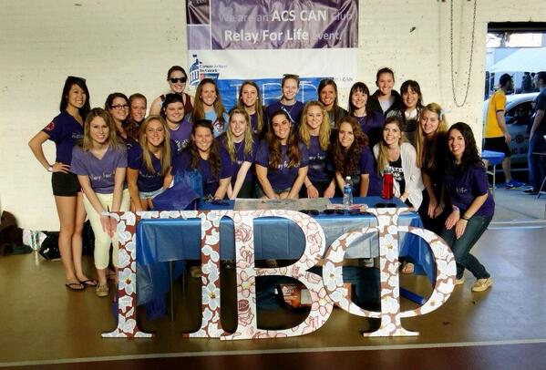PiPhiRPI's tweet image. Pi Phi supports #relayforlife 💜