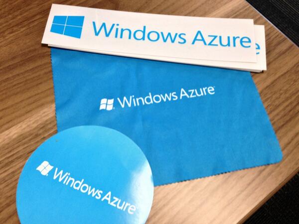 DavidMcCarter's tweet image. Cool swag at #GlobalWindowsAzure!
