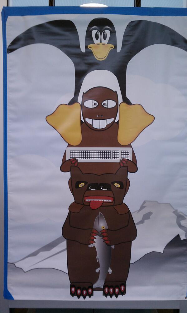 LowVoltageLabs's tweet image. Cold and raining in Bellingham. Great day to be inside at #linuxfestnw