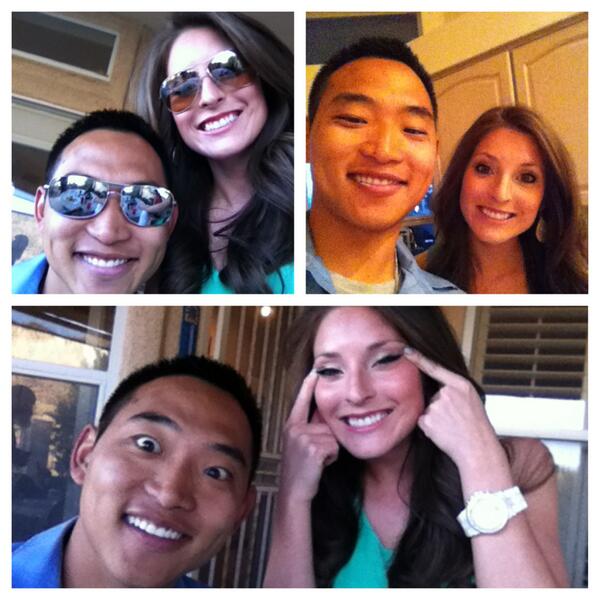 JonnyThelander's tweet image. Saturday night fun with the roommate @ItsFaulkingKim ! #Family #FirstDinner #Pepsi #KindaRacist