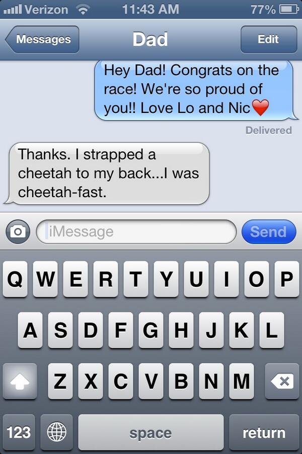 lo_prooo's tweet image. hahahaha gotta love my dad. #cheetahfast