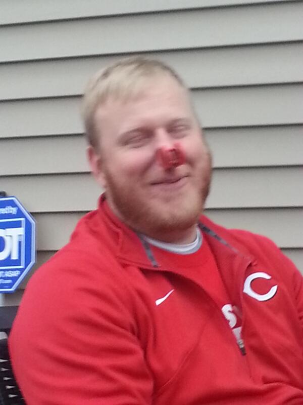 N_Rodgers's tweet image. Big nose