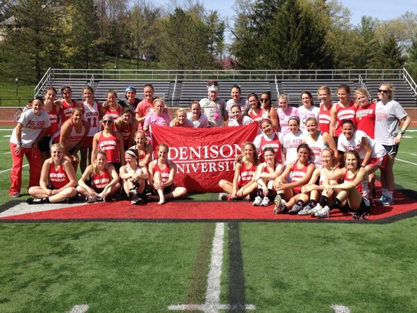 DenisonWLax's tweet photo. Successful alumni game and win over Hiram! #NCAC #willwantwin http://t.co/ivQHn9HK7B