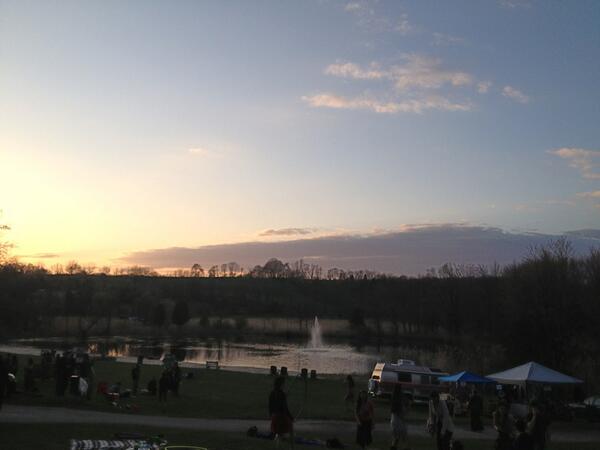 newtoncrosby's tweet photo. Sunset during @thejacknj #gatheringatthegreatdivide #gatheringgang http://t.co/uA2sAISt1J