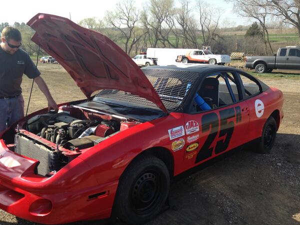 The 25R is at the track and ready to roll. <a href="/EagleRaceway/">Eagle Raceway</a>
