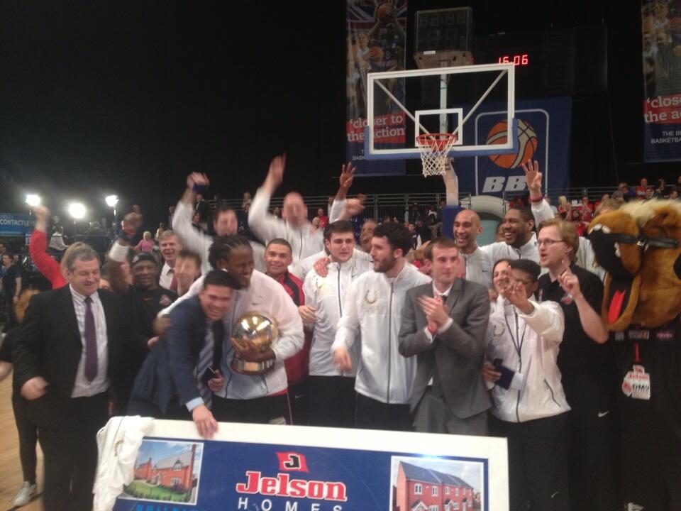 Riders treble champions after BBL play-off victory
