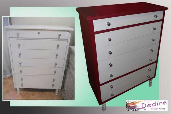 AliceSimionato's tweet photo. Restyling with a 7 "drawers". In the photo, before and after recovery. http://t.co/o0K6RqTct3