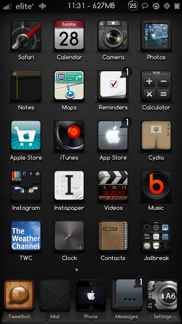 iTechEveryWeek's tweet photo. Elite 6 is such an awesome theme http://t.co/P7aPum6IZx