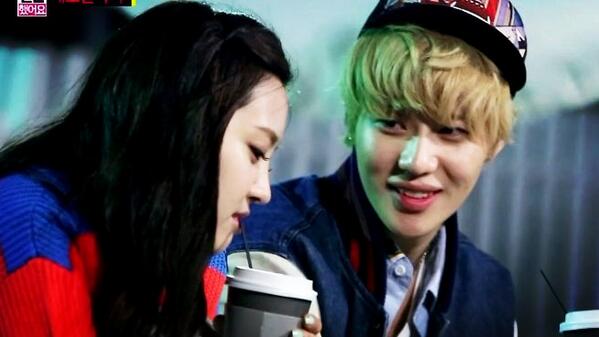 Taemin&amp;Naeun WGM (cr: MBC)