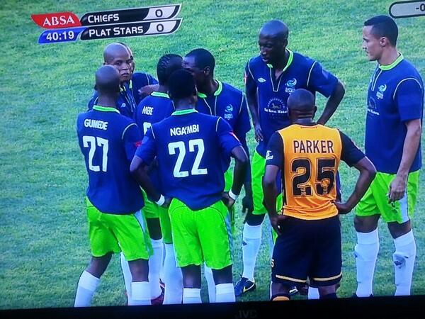 KennethMatlhole's tweet photo. Parker infiltrating the enemy. #SS4 #SSDiski http://t.co/hoKuTbUlcJ