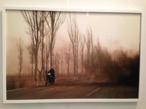 #benoitaquin china dustbowl #photography flying out of the booth at #papier13 @tcharb #canadianart