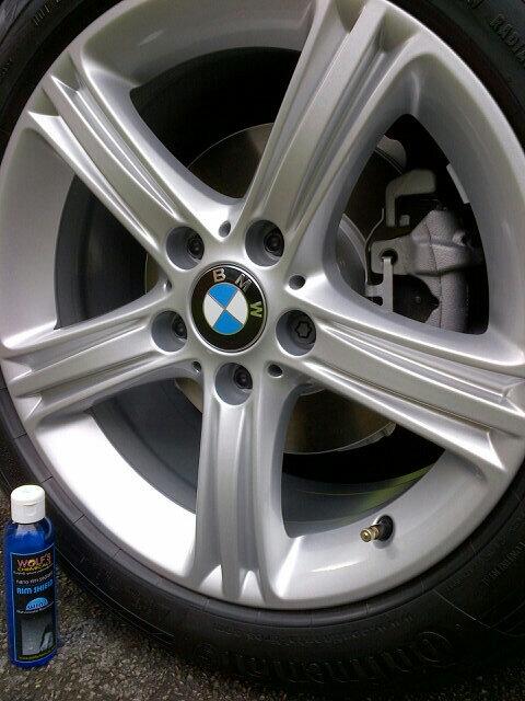 RRidesSheffield's tweet image. BMW 3 Series Touring wheels sealed with Wolf&apos;s Chemicals Rim Shield #StrongProtection for 6+ months #Sheffield