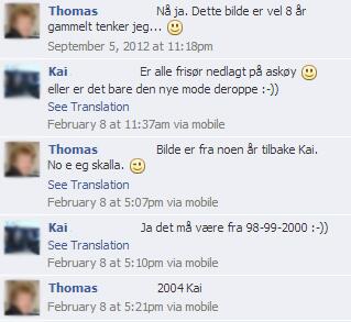 Faen heller, Kai, nå skjerper du deg