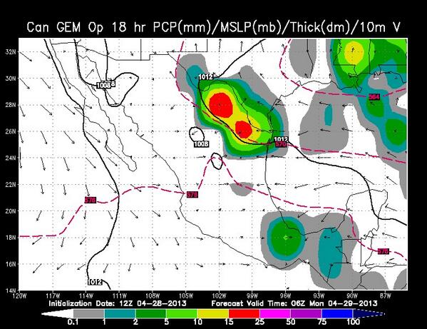conagua_clima's tweet photo. potencial de tormentas fuertes a intensas en Coahuila NuevoLeon y Tamaulipas esta tarde-noche http://t.co/uCcUCsbtsq