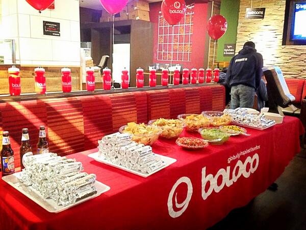 boloco19thstDC's tweet photo. Celebrating the arrival of #TJROW cyclists with @harpoon_brewery beer and lots of @boloco food! http://t.co/Rl7N7UhBII