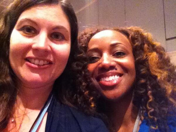 KimFerrell2's tweet image. #iialeadership13 IIA HQ staff member Maunda Land with District Rep Kim Ferrell at The IIA's 2013 Leadership Academy.