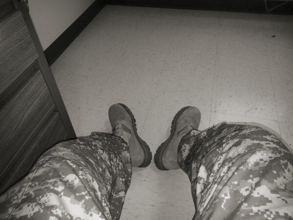 0_JayHowie's tweet photo. I dare someone to take a walk in my boots. http://t.co/Avi4GeyvZO