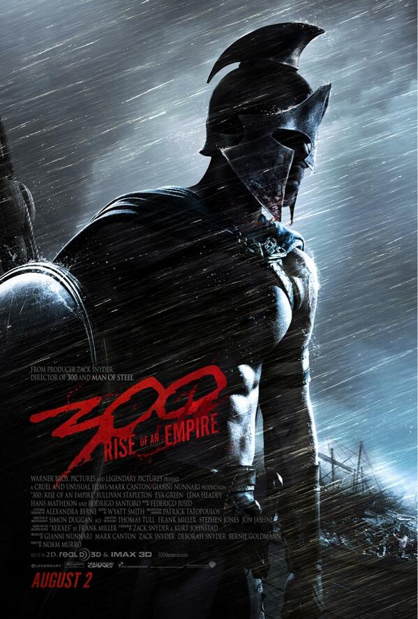 Here's the first poster for #300movie: Rise of an Empire! Seize your Glory!