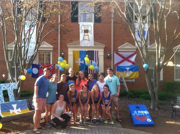 SigmaChi_Pi's tweet image. 1st place in the house decorations and 1000 points is awarded to @ADPiKappa