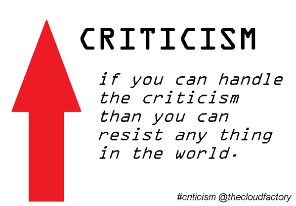 EvanKubicek's tweet image. &quot;If you can handle the #criticism  than you can resist any thing in the world.&quot; #leadership #cloudworker Sumitra