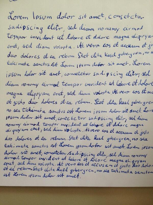 Die frage ist, warum kann ich diesen Text auswendig. Und vor allem, warum schreib ich ihn? Zu viele Fragen...