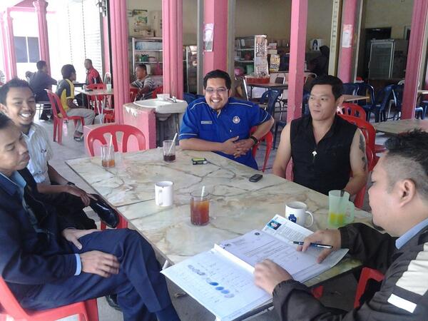 kdbatangpadang's tweet photo. Sembang Santai SKUAD 1 Malaysia.. http://t.co/y45qQhIpD7