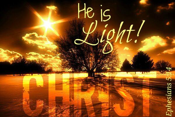 BibleFacts's tweet photo. #RT. CHRIST is our Light! http://t.co/MrbKgBx3GF